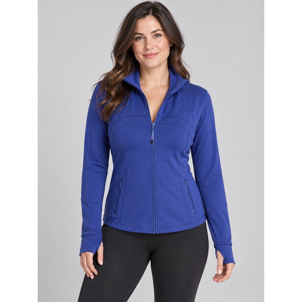 Lululemon Define Jacket Luon Lark Blue Size 10 NWT